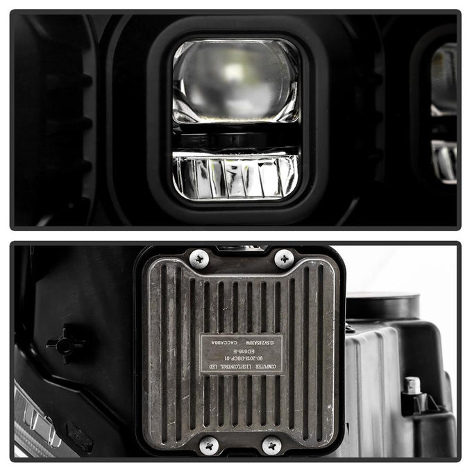 Black High Power LED Module ( Low Beam ) Equipped Headlights <br>19-22 Ram 2500 3500