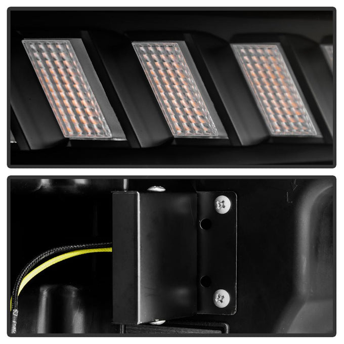 Black High Power LED Module ( Low Beam ) Equipped Headlights <br>19-22 Ram 2500 3500