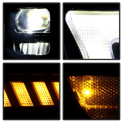 Black High Power LED Module ( Low Beam ) Equipped Headlights <br>19-22 Ram 2500 3500