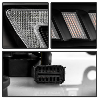 Sequential LED Turn Signal Lights Black Projector Headlights <br>19-22 Ram 2500 3500