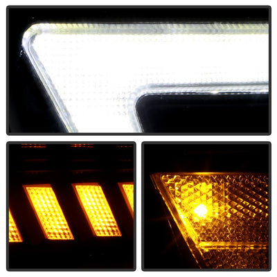 Sequential LED Turn Signal Lights Black Projector Headlights <br>19-22 Ram 2500 3500