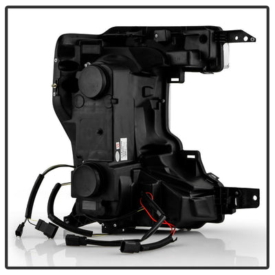 Sequential LED Turn Signal Lights Black Projector Headlights <br>20-22 Ford F-250 Super Duty F-350 Super Duty F-450 Super Duty