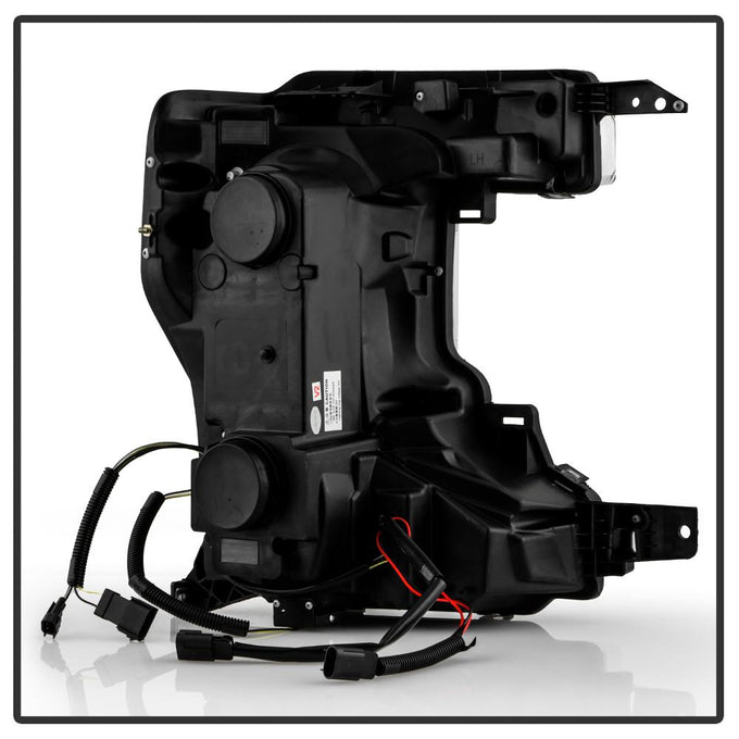 Sequential LED Turn Signal Lights Black Projector Headlights <br>20-22 Ford F-250 Super Duty F-350 Super Duty F-450 Super Duty