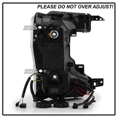 Sequential LED Turn Signal Lights Black Projector Headlights <br>20-22 Ford F-250 Super Duty F-350 Super Duty F-450 Super Duty