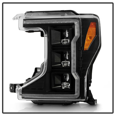 Black High Power LED Module ( Low Beam ) Equipped Headlights <br>20-22 Ford F-250 Super Duty F-350 Super Duty F-450 Super Duty