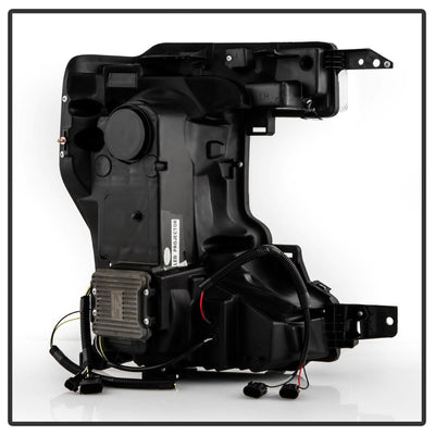 Black High Power LED Module ( Low Beam ) Equipped Headlights <br>20-22 Ford F-250 Super Duty F-350 Super Duty F-450 Super Duty