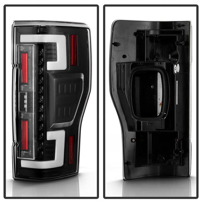 Black LED Tail Lights <br>20-21 Ford F-250 Super Duty