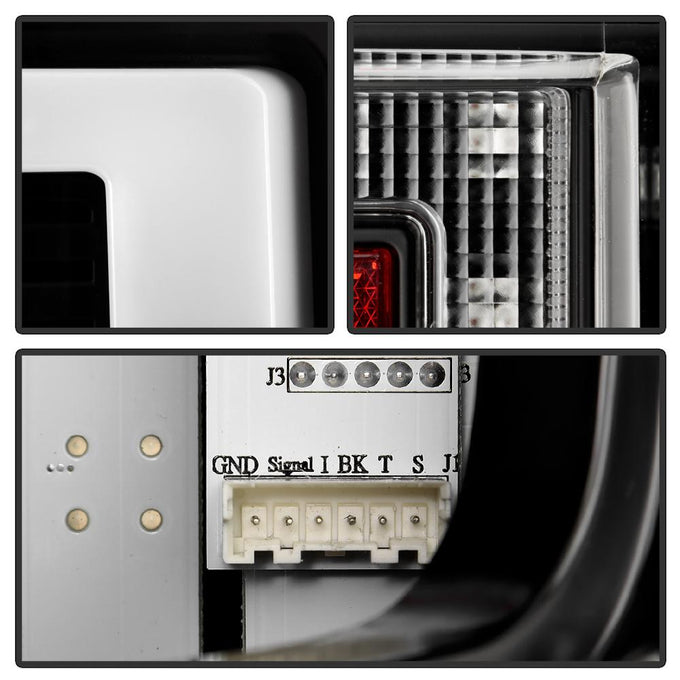 Black LED Tail Lights <br>20-21 Ford F-250 Super Duty