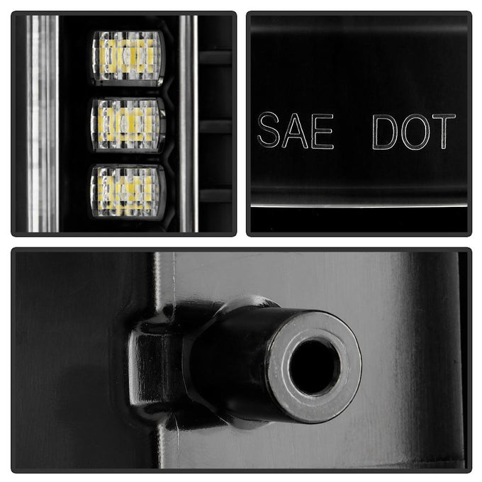 Black LED Tail Lights <br>20-21 Ford F-250 Super Duty