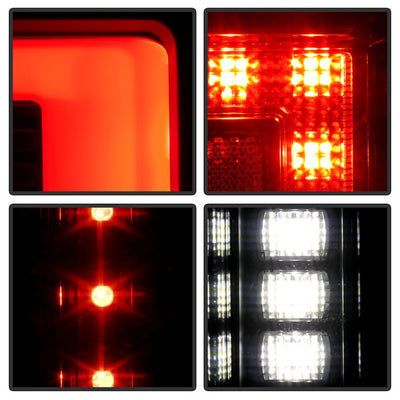 Black LED Tail Lights <br>20-21 Ford F-250 Super Duty