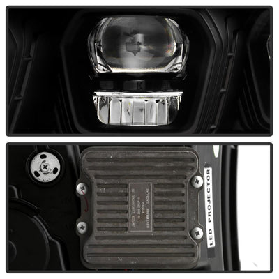 Version 2 Black High Power LED Module ( Low Beam ) Equipped Headlights <br>09-18 Ram 1500 2500 3500
