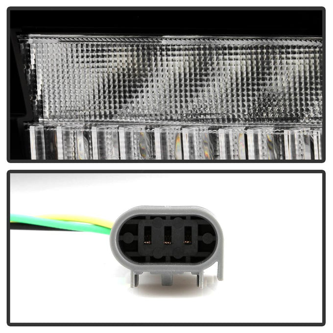 Version 2 Black High Power LED Module ( Low Beam ) Equipped Headlights <br>09-18 Ram 1500 2500 3500