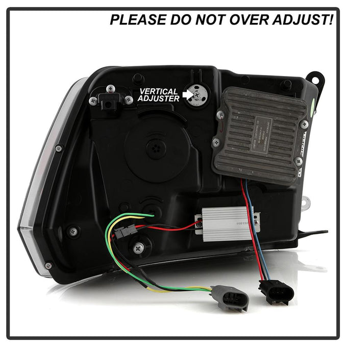 Version 2 Black High Power LED Module ( Low Beam ) Equipped Headlights <br>09-18 Ram 1500 2500 3500