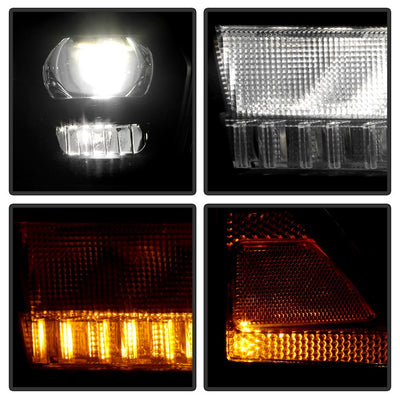 Version 2 Black High Power LED Module ( Low Beam ) Equipped Headlights <br>09-18 Ram 1500 2500 3500