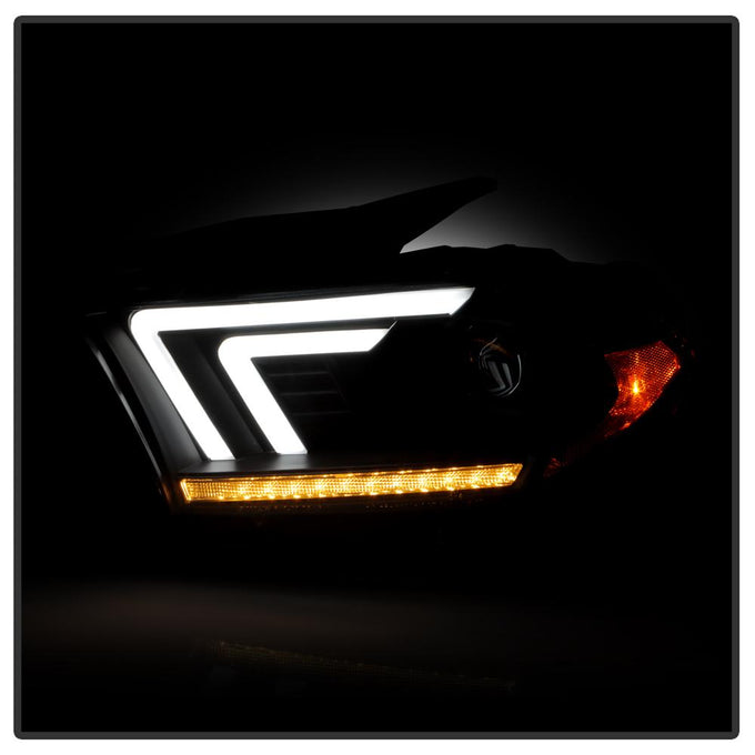 Sequential LED Turn Signal Lights Black Projector Headlights <br>11-13 Dodge Durango