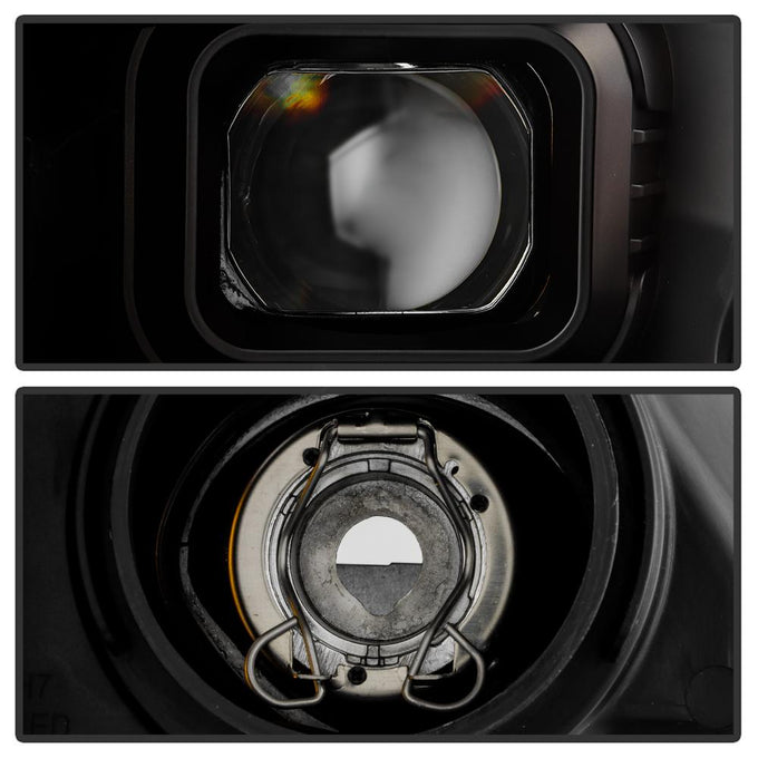 Sequential LED Turn Signal Lights Black Projector Headlights <br>20-21 Ford F-150