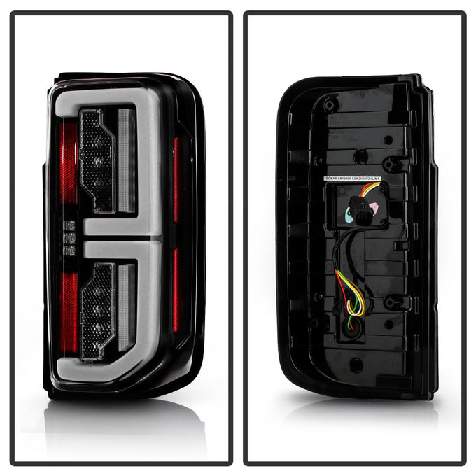 Black LED Tail Lights <br>21-23 Ford Bronco Sport Bronco