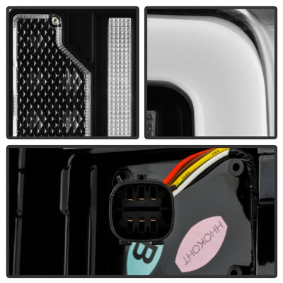 Black LED Tail Lights <br>21-23 Ford Bronco Sport Bronco
