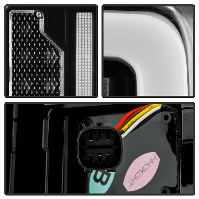 Black LED Tail Lights <br>21-23 Ford Bronco Sport Bronco
