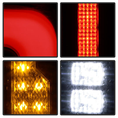 Black LED Tail Lights <br>21-23 Ford Bronco Sport Bronco