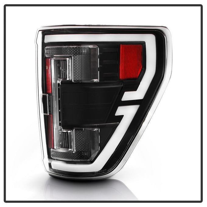 Black LED Tail Lights <br>20-23 Ford F-150