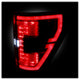 Black LED Tail Lights <br>20-23 Ford F-150