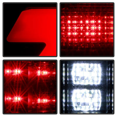 Black LED Tail Lights <br>20-23 Ford F-150
