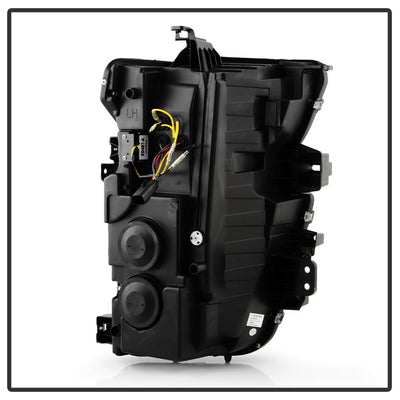 Sequential LED Turn Signal Lights Black Projector Headlights <br>20-23 Chevrolet Silverado 3500 HD Silverado 2500 HD