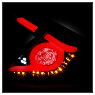 Black LED Tail Lights <br>16-19 Honda Civic