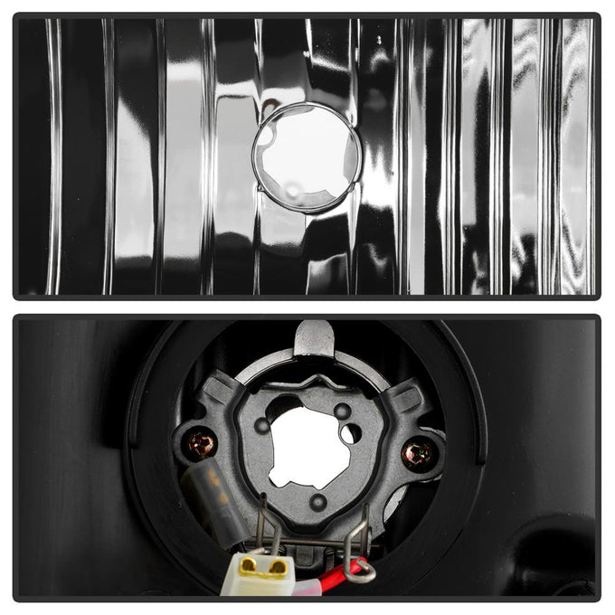 Black Version 2 High Power LED Module Headlights <br>07-14 GMC Yukon XL 1500 Yukon 07-13 GMC Yukon XL 2500