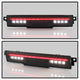 Black LED Rear Bumper Light With Fog Light <br>22-24 Subaru BRZ 22-24 Toyota GR86