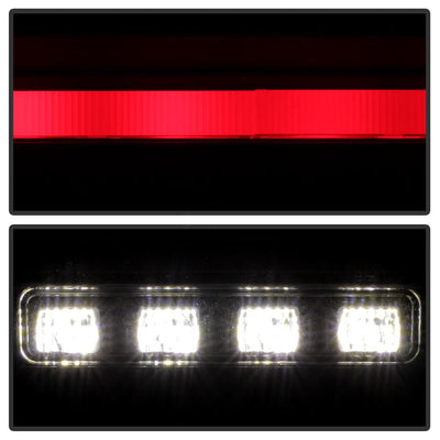 Black LED Rear Bumper Light With Fog Light <br>22-24 Subaru BRZ 22-24 Toyota GR86