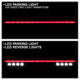 Black LED Rear Bumper Light With Fog Light <br>22-24 Subaru BRZ 22-24 Toyota GR86