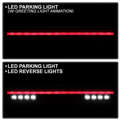 Black LED Rear Bumper Light With Fog Light <br>22-24 Subaru BRZ 22-24 Toyota GR86