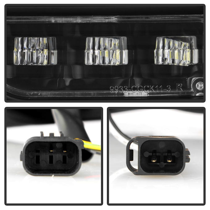 Black LED Tail Lights <br>11-13 Jeep Grand Cherokee