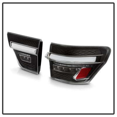 Black LED Tail Lights <br>11-13 Jeep Grand Cherokee