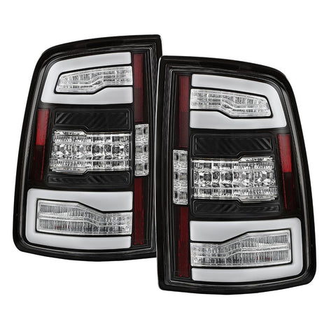 Black Factory Incandescent Bulb Tail Lights Model Only <br>19-24 Ram 3500 20-24 Ram 2500