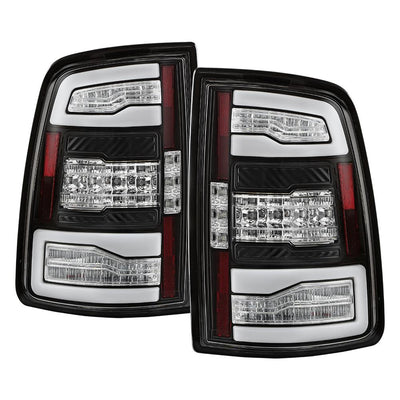 Black Factory Incandescent Bulb Tail Lights Model Only <br>19-24 Ram 3500 20-24 Ram 2500