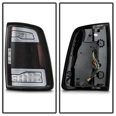 Black Factory LED Tail Lights Model Only <br>19-24 Ram 3500 20-24 Ram 2500