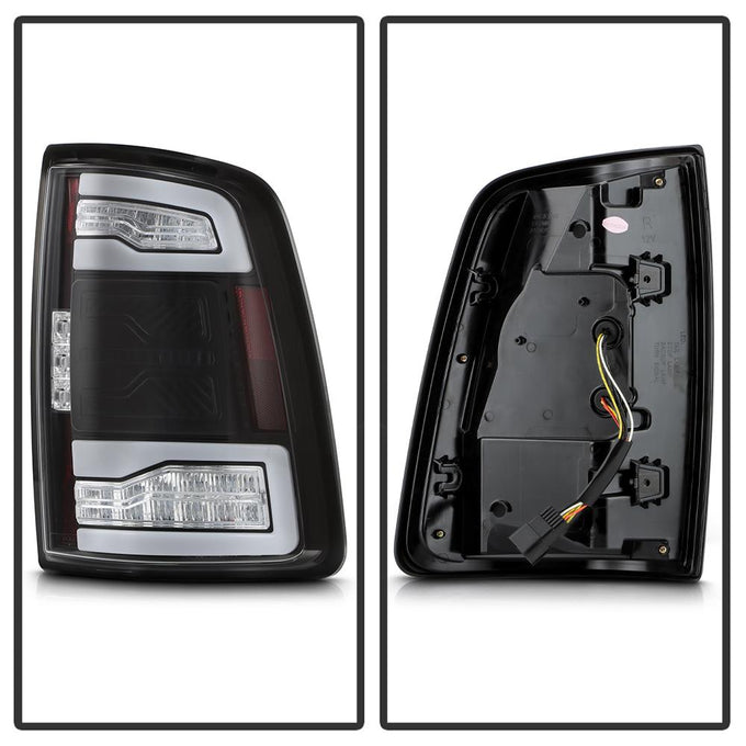 Black Factory LED Tail Lights Model Only <br>19-24 Ram 3500 20-24 Ram 2500