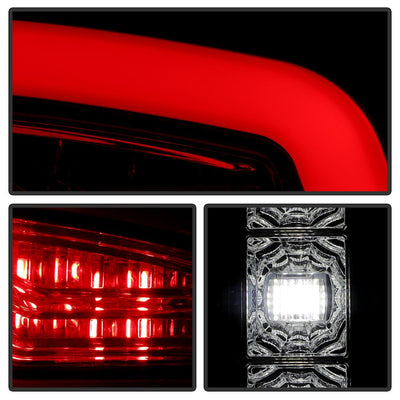 Black Factory LED Tail Lights Model With Blind Spot Module Model Only <br>19-24 Ram 2500 3500