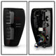 Black Smoke LED Tail Lights <br>19-20 GMC Sierra 1500