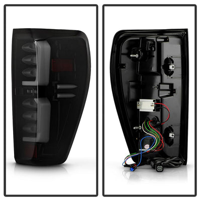 Black Smoke LED Tail Lights <br>19-20 GMC Sierra 1500