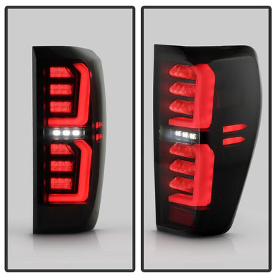 Black Smoke LED Tail Lights <br>19-20 GMC Sierra 1500