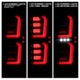 Black Smoke LED Tail Lights <br>19-20 GMC Sierra 1500