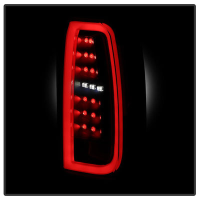 Black Smoke Light Bar LED Tail Lights <br>15-20 Chevrolet Suburban Tahoe