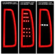 Black Smoke Light Bar LED Tail Lights <br>15-20 Chevrolet Suburban Tahoe