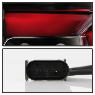 Black Styleside Version 2 LED Tail Lights <br>04-08 Ford F-150