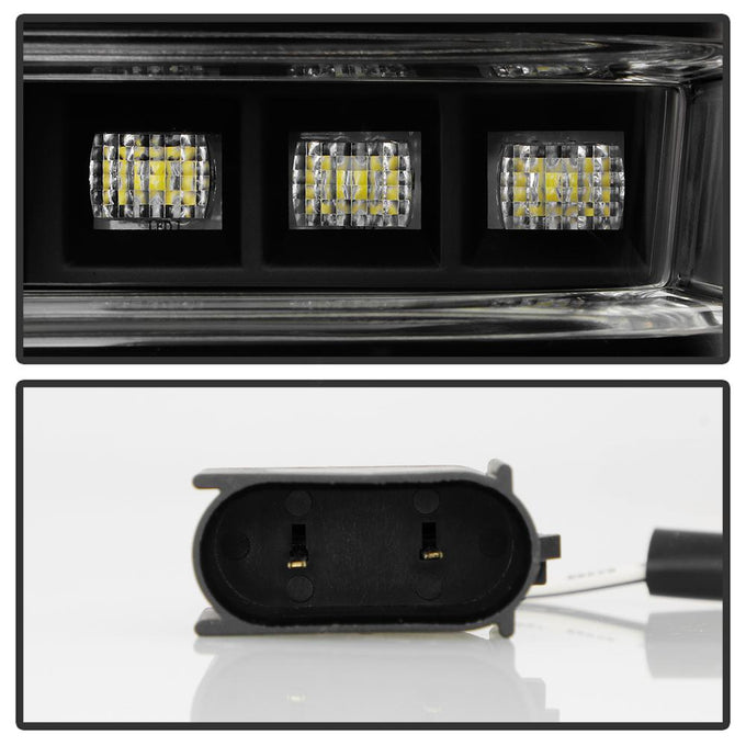 Black Styleside Version 2 LED Tail Lights <br>04-08 Ford F-150