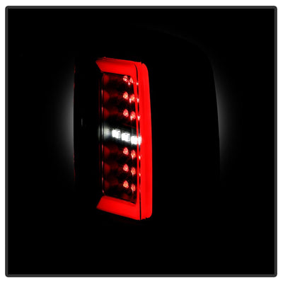 Black Red Light Bar LED Tail Lights <br>15-22 Chevrolet Colorado 15-19 GMC Canyon
